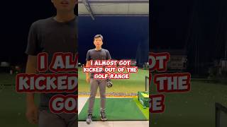 Kicked out of the range 🥶 golf golfer golflife [upl. by Caren]