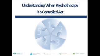 Understanding When Psychotherapy is a Controlled Act [upl. by Di]