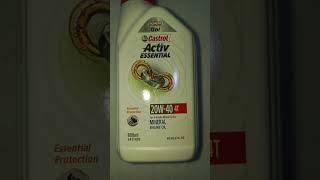 CASTROL ACTIV ENGINE OIL 20W40 [upl. by Barra]