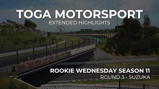 HIGHLIGHTS  ROOKIE WEDNESDAY SEASON 11  SUZUKA [upl. by Nywled370]