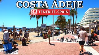 TENERIFE  COSTA ADEJE  Lively Atmosphere with Fabulous Weather 😎 4K Walk ● July 2024 [upl. by Einaled]