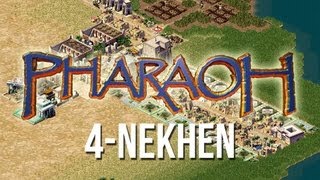 Pharaoh ► Mission 4 Nekhen Hierakonpolis  1080p Widescreen  Lets Play Game [upl. by Aerdnaeel]