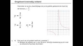 vmbo tl wiskunde 2018 12 tm 14 Omgekeerd evenredig verband [upl. by Sailesh513]