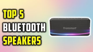 Best Bluetooth Speakers On Aliexpress  Top 5 Bluetooth Speakers Reviews [upl. by Eerazed]