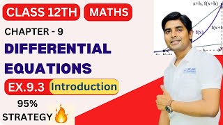 Class 12 NCERT Maths  Ex93 Introduction  Ch  9 Differential Equation  NKC Classes 2024  25 [upl. by Jarin]