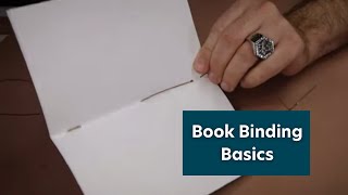 Book Binding Basics [upl. by Alekin]