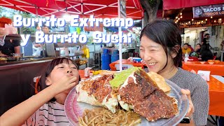 Burrito Extremo y Sushi BurritoㅣHasta Dogos de Sushi [upl. by Crim890]