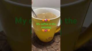 MY COFFEE IN THE MORNINGDOFFEE IS LIFEsatisfyingshortvideo [upl. by Anetta419]