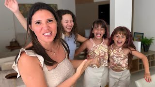 OLHA QUEM VEIO MORAR COM A GENTE Família da Jéssica Godar Laurinha e Helena [upl. by Vivie]