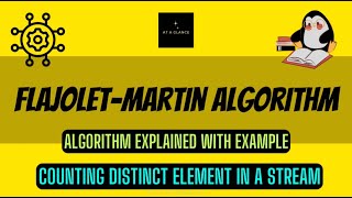 FlajoletMartin Algorithm  Counting distinct elements in a stream  What makes it efficient [upl. by Koo575]