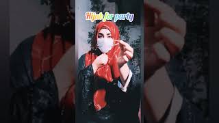 Special hijab for fat girls Full Coverage front and back hijab Tutorial partyhijabShorts beta [upl. by Farant712]