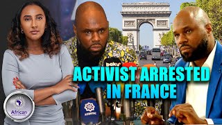 PanAfrican Activist Kemi Seba Arrested By French Police In Paris [upl. by Aynos]