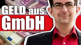 Steuereffizient Geld aus einer GmbH bekommen [upl. by Adnohsak672]