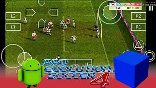 Pro Evolution Soccer 2004  PS2 Emulator Android Gameplay  Aether SX2 APK  PES 2004 Mobile  2022 [upl. by Syla]