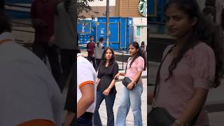 Twin boys street walk girls reaction 🤣 rampwalk publicreaction handsomeboy manasilaayo [upl. by Ennahtur400]