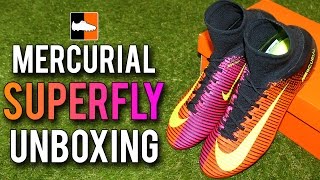 Superfly 5 Unboxing  Nike Spark Brilliance Mercurial Football BootsSoccer Cleats [upl. by Alair973]