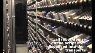 RoboPharmas medicine dispenser robot at Whiston Hospital [upl. by Eaver]