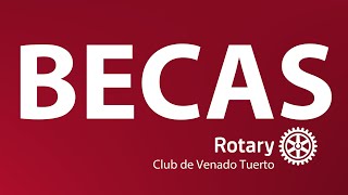 Becas 2024  Testimonios  Rotary Club de Venado Tuerto [upl. by Erdnuaed]