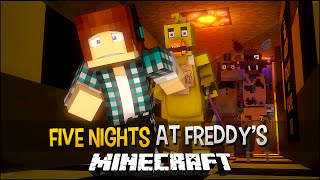 Minecraft Mod FIVE NIGHTS AT FREDDYS MOD Animatronics Realistas Five Nights at Freddys 3 [upl. by Alver937]