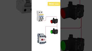 AC CONTACTOR Interlocking Circuit Got It in 5 Seconds Animated Diagram！Contactor ACContactor [upl. by Aneerhs615]