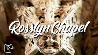 Rosslyn Chapel  The DaVinci Codes Holy Grail  Scotland Travel Ideas [upl. by Yedrahs899]