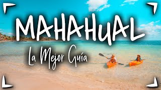 MAHAHUAL Quintana Roo 🔴 GUIA COMPLETA ► QUE HACER en Mahahual 2 DIAS ✅Snorkel bicis Parque Acuatico [upl. by Yrruc]