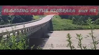 Nebraska River OVERFLOWS MUST SEE [upl. by Ecirtnahs]