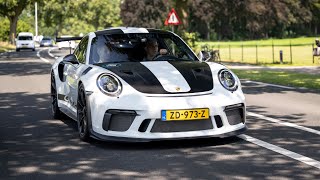 Porsche 9912 GT3 RS with Akrapovic Exhaust  LOUD Accelerations amp Downshifts [upl. by Hazeefah788]