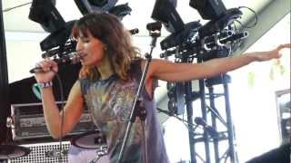 Dragonette  The Right Woman LIVE HD 2012 Coachella Music Festival [upl. by Alemahs247]