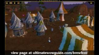 Brewfest Quest and Achievement Guide  UltimateWoWGuidecom [upl. by Tillie840]