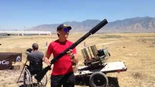 SilencerCo quotSalvoquot Shotgun Suppressor Full Speed Dump [upl. by Dulcle]