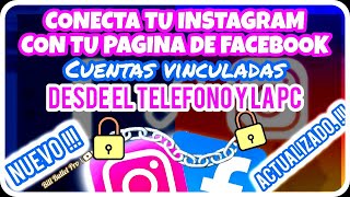 como CONECTAR INSTAGRAM con mi PAGINAD DE FACEBOOK fanpage 20242025 billbulletpro fanpage [upl. by Elcarim]