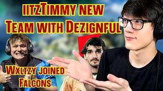 Wxltzy Explains Why He Left Moist Joined Falcons  iiTztimmy New Team with Dezignful  Apex Legends [upl. by Jillie]