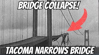 TACOMA NARROWS BRIDGE COLLAPSE Of 1940 You Won’t Believe Your Eyes [upl. by Pravit]