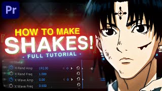 SShake Effect Tutorial For Beginners Premiere Pro Full Guide [upl. by Rehctaht45]