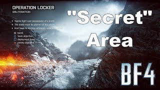 Battlefield 4  Operation Locker  quotSecretquot Area [upl. by Pincus]