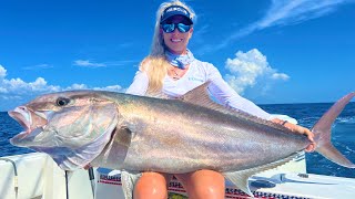 Surprise Massive Catch Offshore Fishing for Monsters Palm Beach FL [upl. by Alleon]