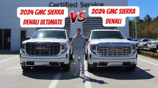 2024 GMC Sierra Denali Ultimate VS 2024 GMC Sierra Denali  Is The Ultimate Worth It [upl. by Nottap444]