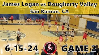 James Logan vs Dougherty Valley at Dougherty Valley 61524 [upl. by Diskin]