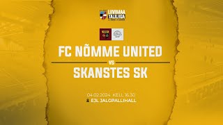 FC NÕMME UNITED  SKANSTES SK LIIVIMAA TALILIIGA  CTASAND 1 voor [upl. by Reiner738]