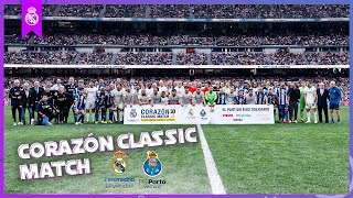 HIGHLIGHTS  Real Madrid Legends 01 FC Porto Vintage  Corazón Classic Match [upl. by Booma]