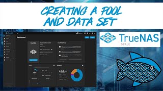 TrueNAS SCALE  How to Create a Pool and a Dataset [upl. by Rex589]