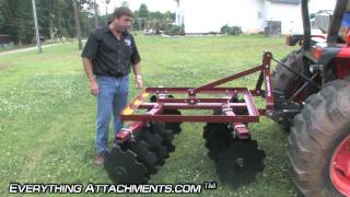 How to Use a Disc Harrow  The Gardening Series [upl. by Rednael26]