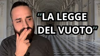 La LEGGE DEL VUOTO  Eliminare CREDENZE LIMITANTI e FORME PENSIERO [upl. by Eeladnerb529]