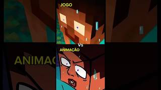 JOGO X ANIMAÇÃO STEVE E ENDERMAN  Minecraft minecraft minecraftanimation mine shorts [upl. by Coopersmith844]