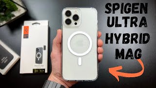 Spigen Ultra Hybrid Mag Case 🔥iPhone 13 Pro Max  BEST Clear Case [upl. by Eiramrebma]