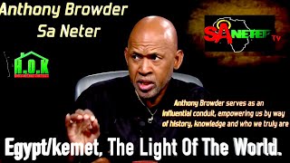 Anthony Browder Ancient Egypt  Kemet  The Light Of The World [upl. by Gniliem]