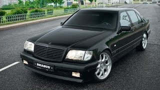 Mercedes W140 Compilation Brabus 73 AMG Wald 600SEL V12 [upl. by Norrag]