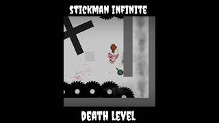 Infinite death level stickman stickmandismounting gaming shorts [upl. by Kramnhoj]