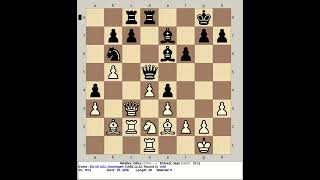 Miralles Gilles vs Ehlvest Jaan  EU Chess U21 1982 Groningen Netherlands [upl. by Nerual24]